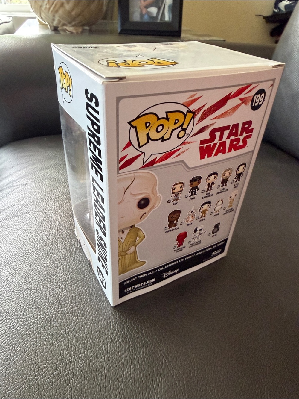 Funko Pop! Star Wars Supreme Leader Snoke #199 - Gold Robe - Picture 3 of 3
